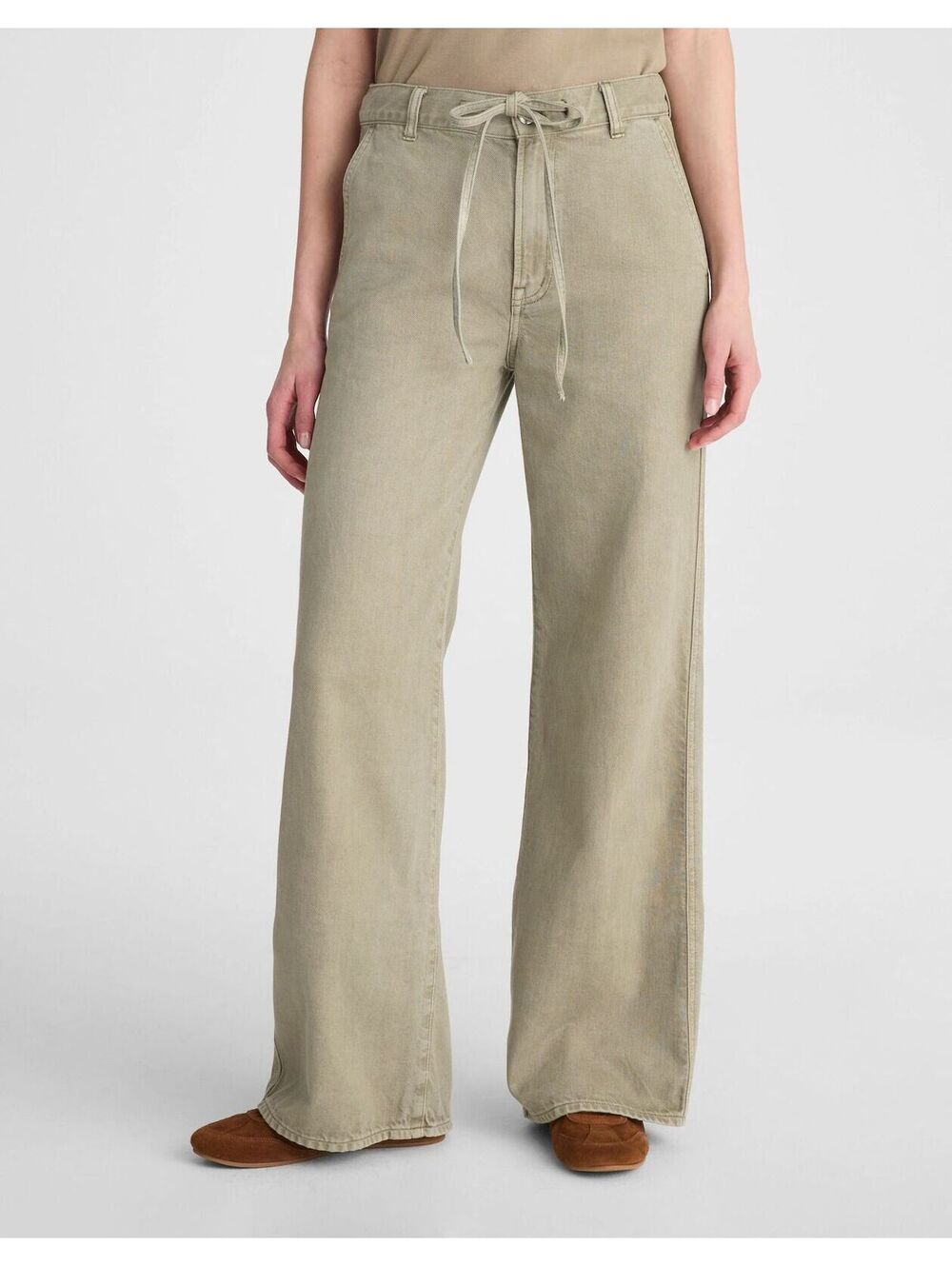 NWT Madewell The Short Ultimate Wide-Leg Pant Airy Denim Size 29 Short MSRP $128